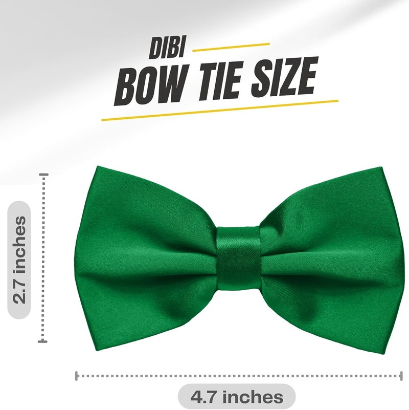 DIBI Adjustable Classic Pretied Bow Tie for Men, Women, and Boys - Men's Bowtie for Wedding, Costume Party and Formal Events - Image 3